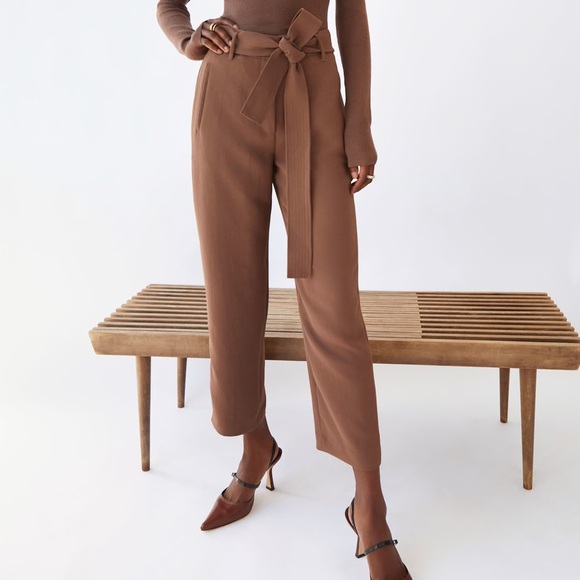 Wilfred Tie-Front Pants - Picture 1 of 2